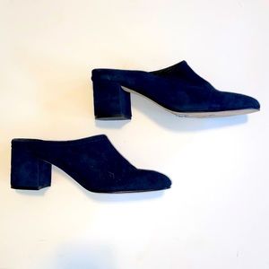 Avellini Leather Mules